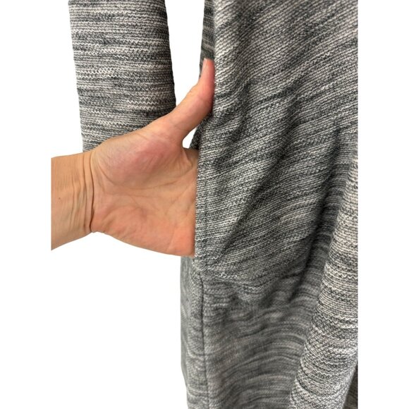 Size‎ Large Petite PUREJILL J. JILL GRAY SOFT MARLED DRESS W/POCKETS Fall Winter - Picture 4 of 8